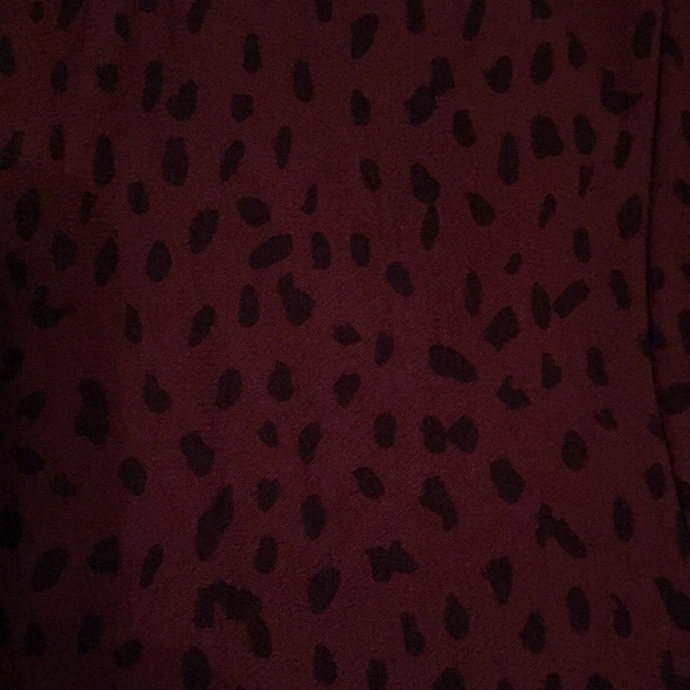 Rails Jet Rust Spotted Print Jumpsuit Size Small - image 6